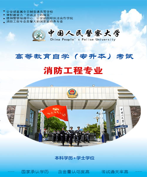 成人专升本自考消防工..